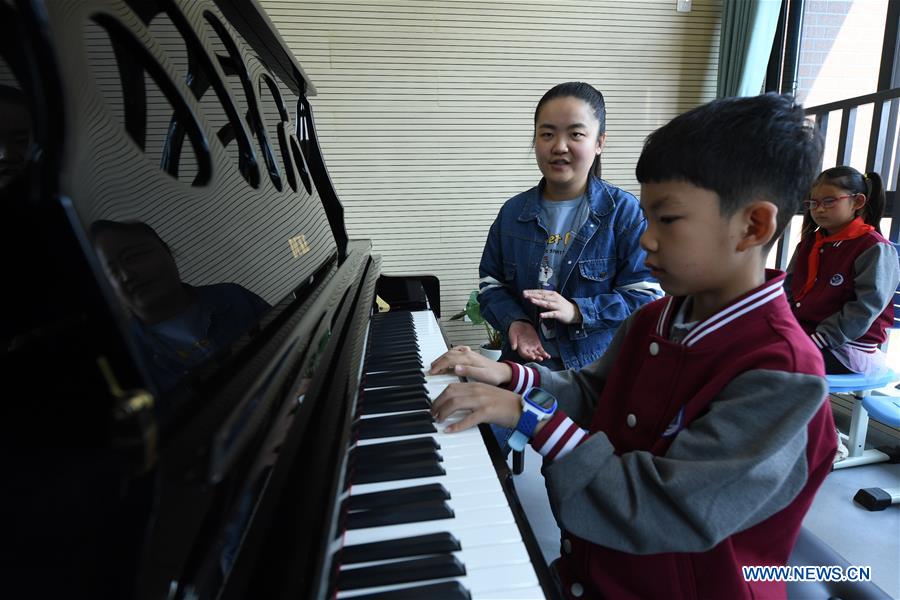 CHINA-ANHUI-SPECIAL EDUCATION-PIANO TEACHER (CN)