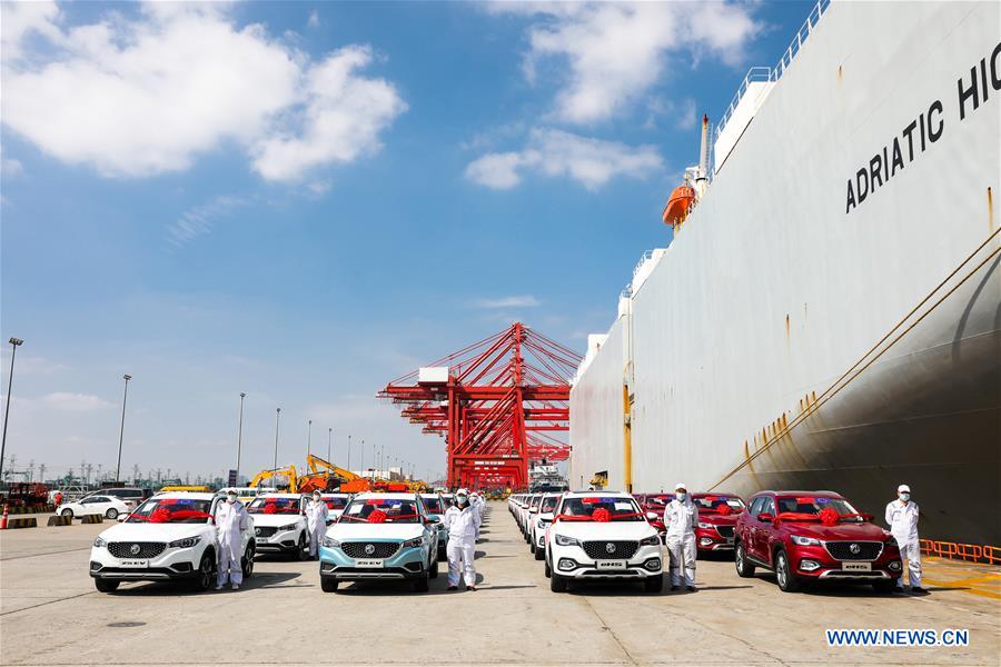 CHINA-SHANGHAI-SAIC-CAR-EUROPE-SHIPPING (CN)