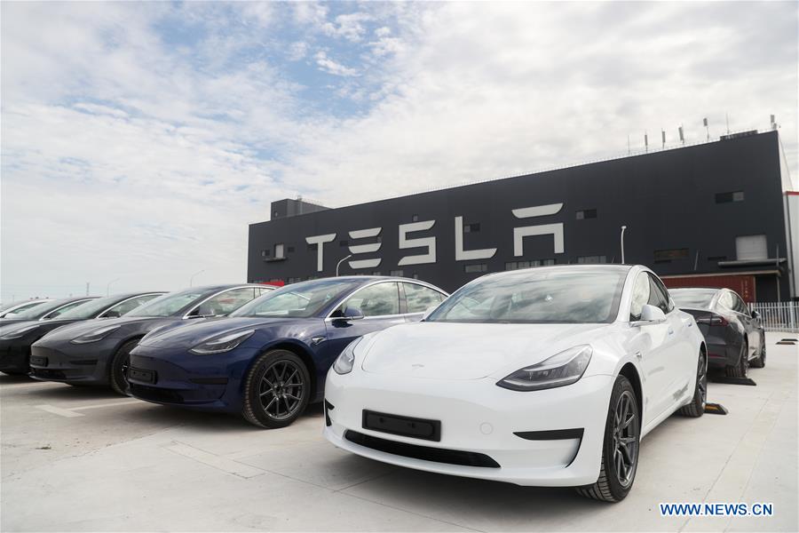 CHINA-SHANGHAI-TESLA-MADE-IN-CHINA MODEL 3-EXPORT-EUROPE (CN)