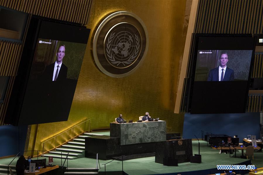 In pics resumed highlevel meeting of UN General Assembly at UN