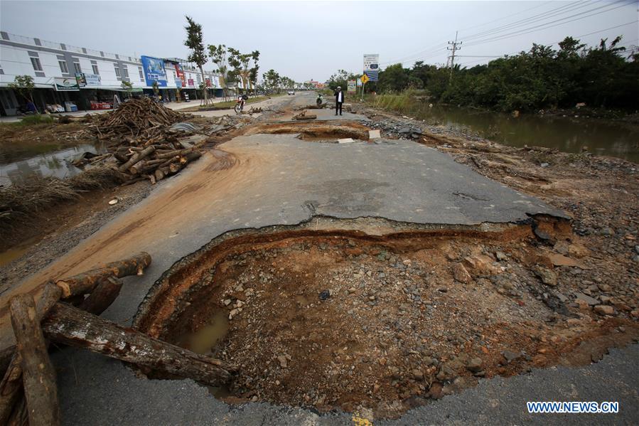 CAMBODIA-PHNOM PENH-FLOOD