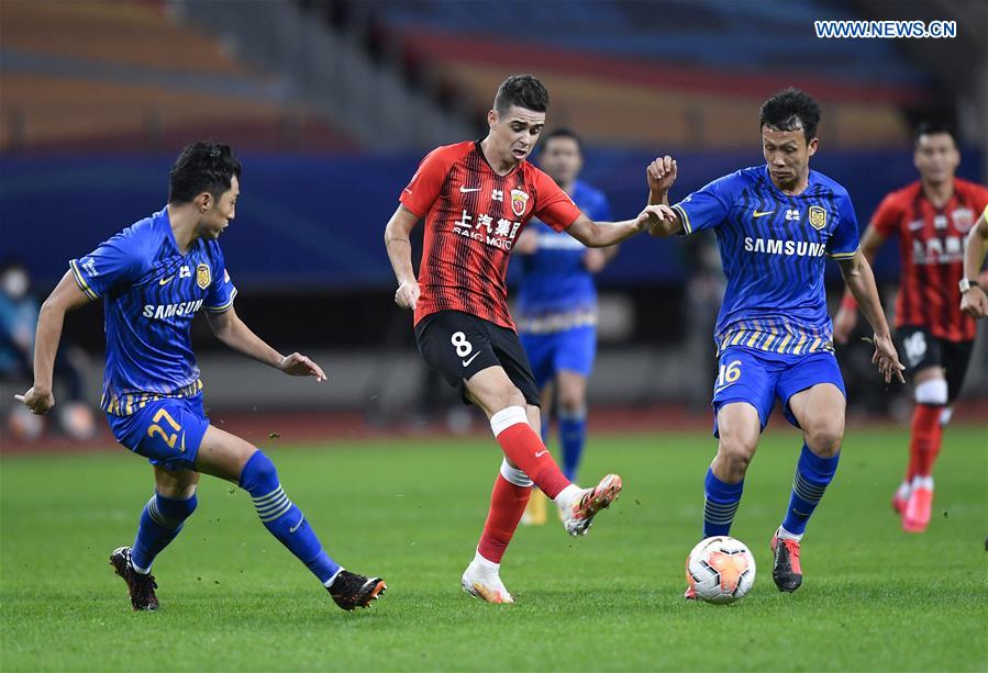 (SP)CHINA-JIANGSU-SUZHOU-FOOTBALL-CSL-JIANGSU SUNING VS SHANGHAI SIPG (CN)