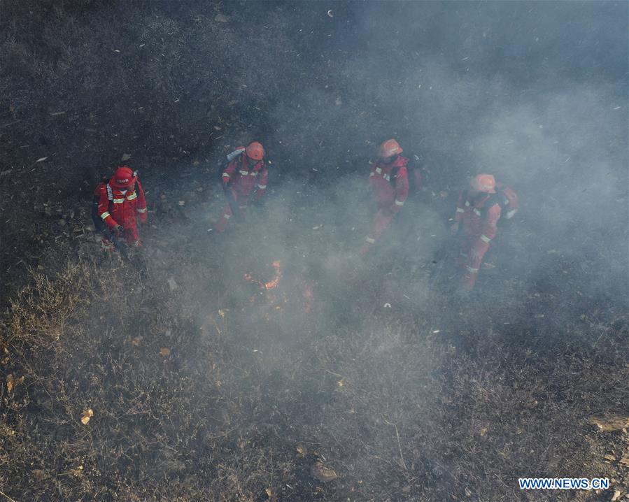 #CHINA-HEBEI-TANGSHAN-FOREST FIRE-DRILL (CN)