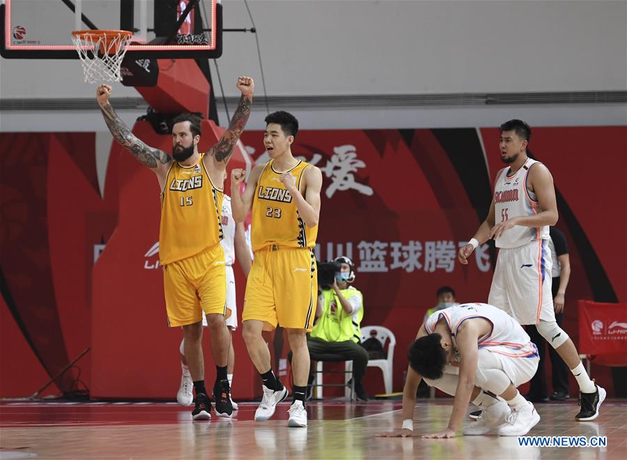 (SP)CHINA-ZHEJIANG-ZHUJI-BASKETBALL-CBA LEAGUE-ZHEJIANG VS SICHUAN(CN)