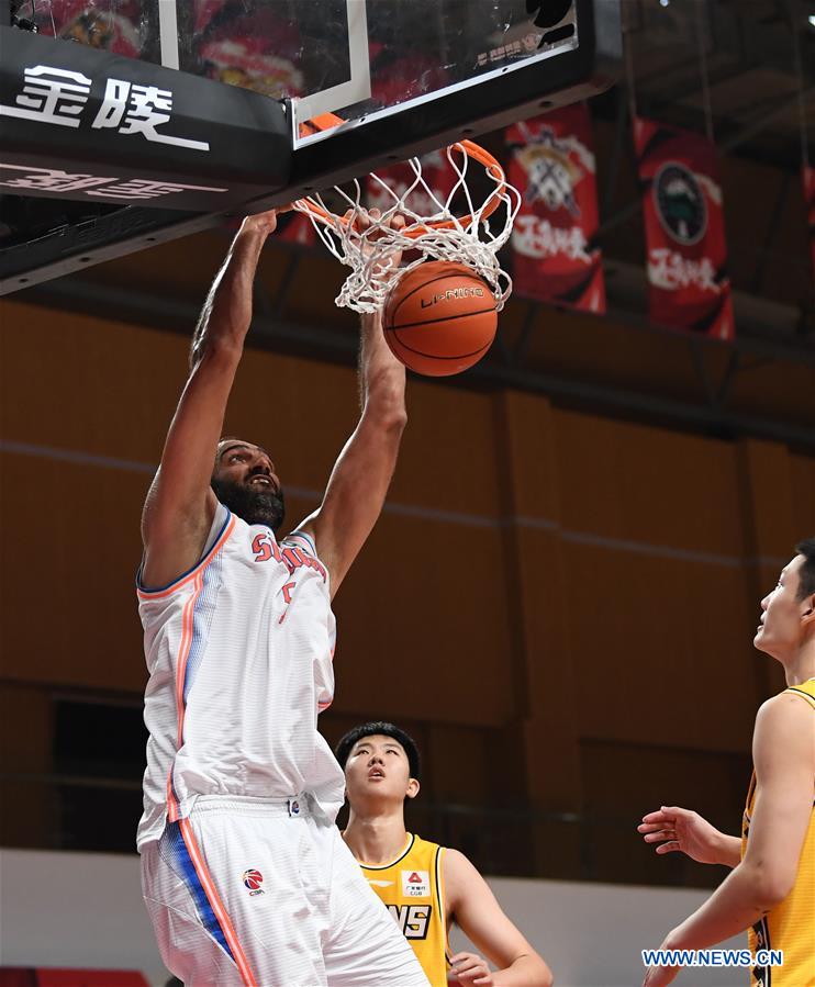 (SP)CHINA-ZHEJIANG-ZHUJI-BASKETBALL-CBA LEAGUE-ZHEJIANG VS SICHUAN(CN)