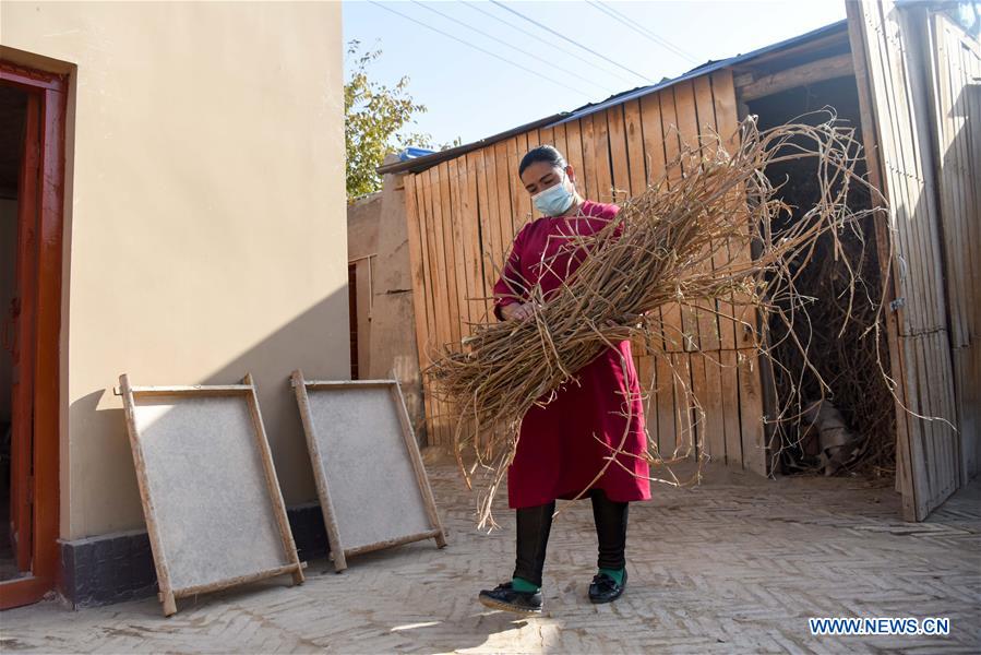 CHINA-XINJIANG-PAPER MAKING-CRAFT (CN)