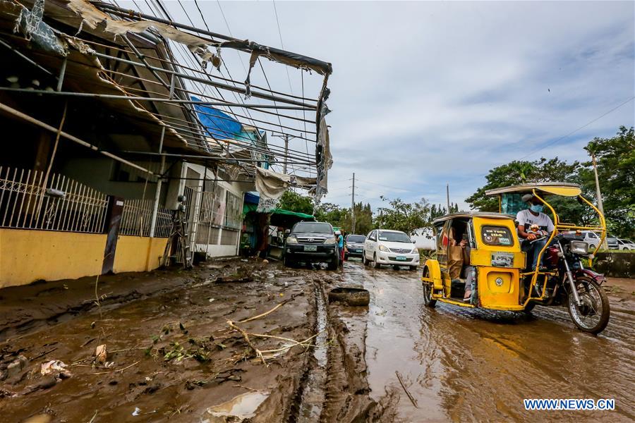 PHILIPPINES-BATANGAS PROVINCE-TYPHOON GONI-AFTERMATH