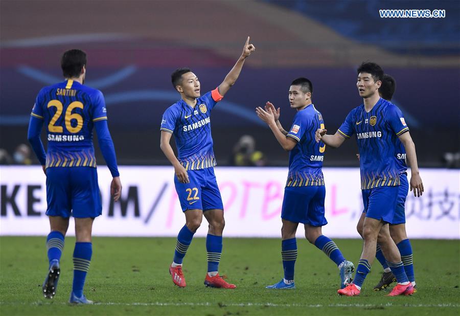 (SP)CHINA-JIANGSU-SUZHOU-FOOTBALL-CSL-JIANGSU SUNING VS SHANGHAI SIPG (CN)