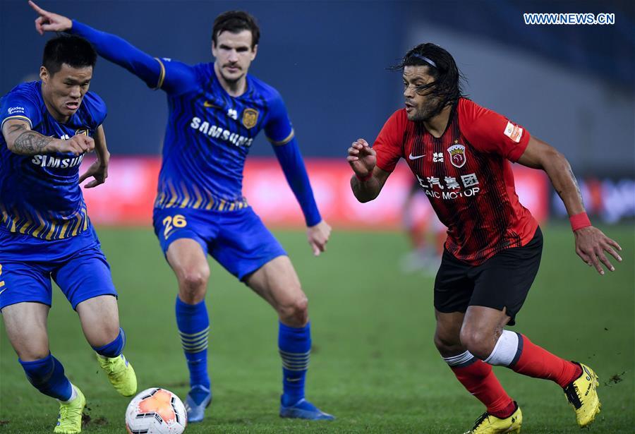 (SP)CHINA-JIANGSU-SUZHOU-FOOTBALL-CSL-JIANGSU SUNING VS SHANGHAI SIPG (CN)