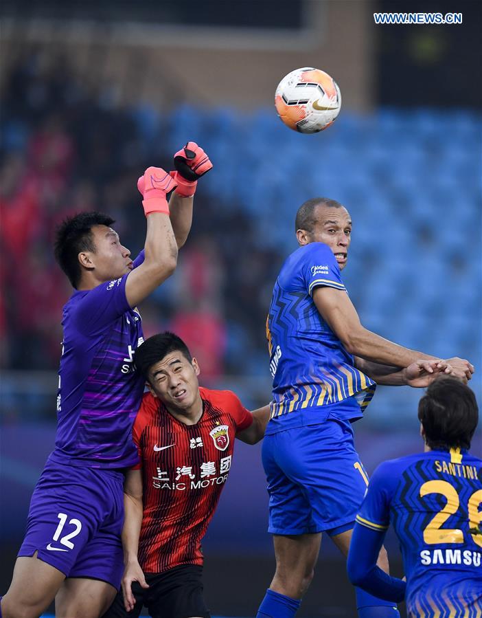 (SP)CHINA-JIANGSU-SUZHOU-FOOTBALL-CSL-JIANGSU SUNING VS SHANGHAI SIPG (CN)