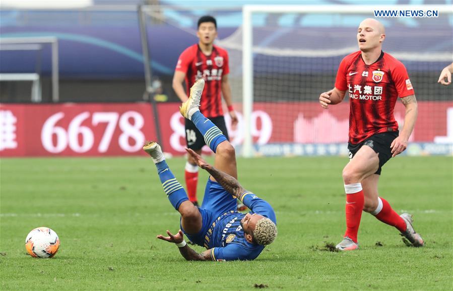 (SP)CHINA-JIANGSU-SUZHOU-FOOTBALL-CSL-JIANGSU SUNING VS SHANGHAI SIPG (CN)