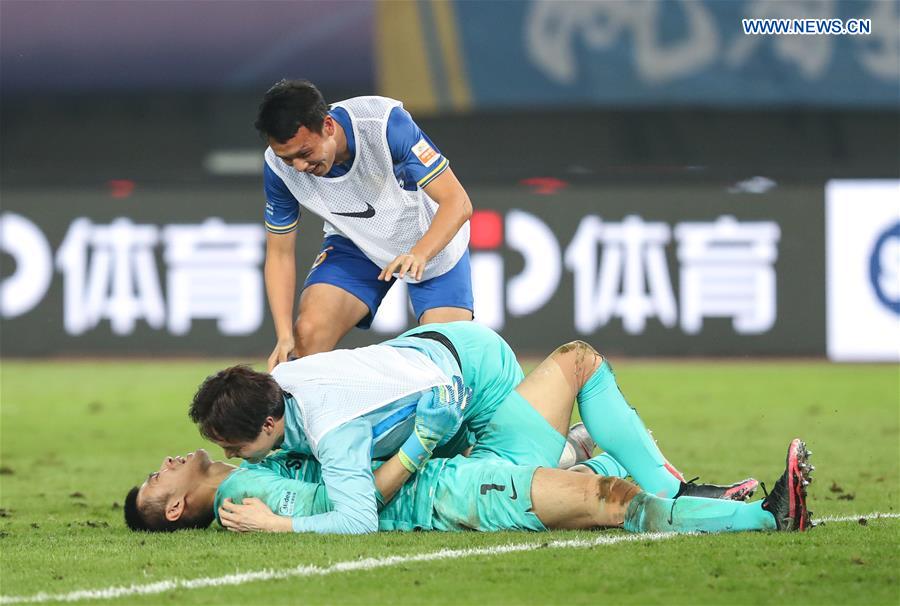 (SP)CHINA-JIANGSU-SUZHOU-FOOTBALL-CSL-JIANGSU SUNING VS SHANGHAI SIPG (CN)