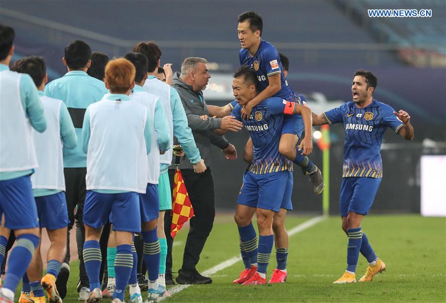 (SP)CHINA-JIANGSU-SUZHOU-FOOTBALL-CSL-JIANGSU SUNING VS SHANGHAI SIPG (CN)