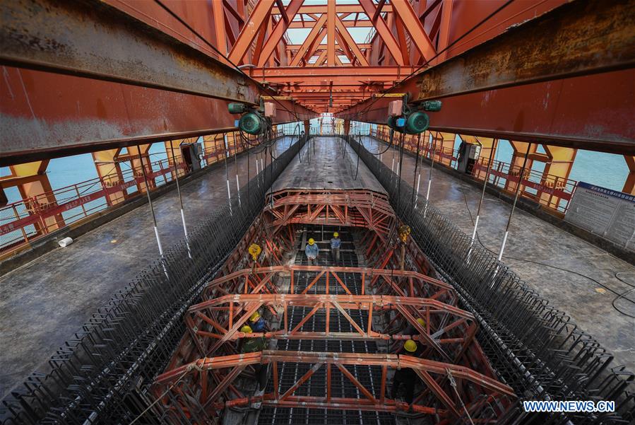 CHINA-FUJIAN-CROSS-SEA BRIDGE-CONSTRUCTION (CN)