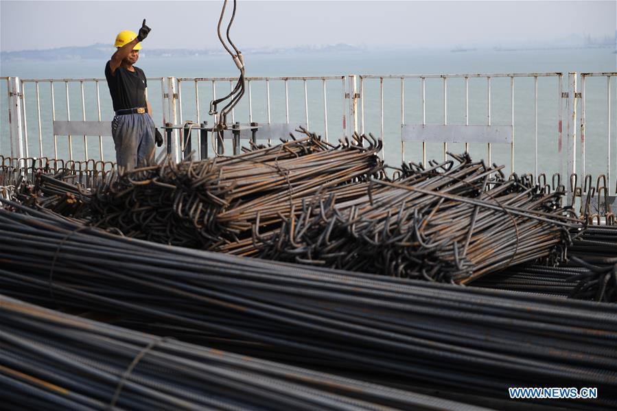 CHINA-FUJIAN-CROSS-SEA BRIDGE-CONSTRUCTION (CN)