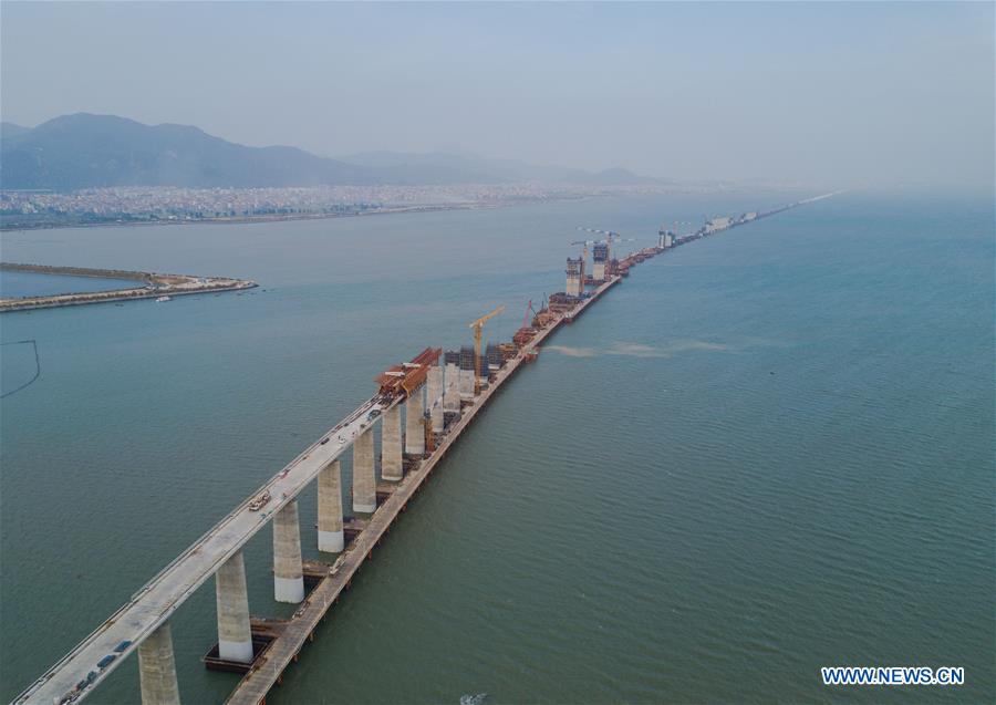 CHINA-FUJIAN-CROSS-SEA BRIDGE-CONSTRUCTION (CN)