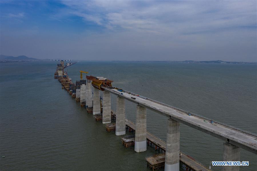 CHINA-FUJIAN-CROSS-SEA BRIDGE-CONSTRUCTION (CN)