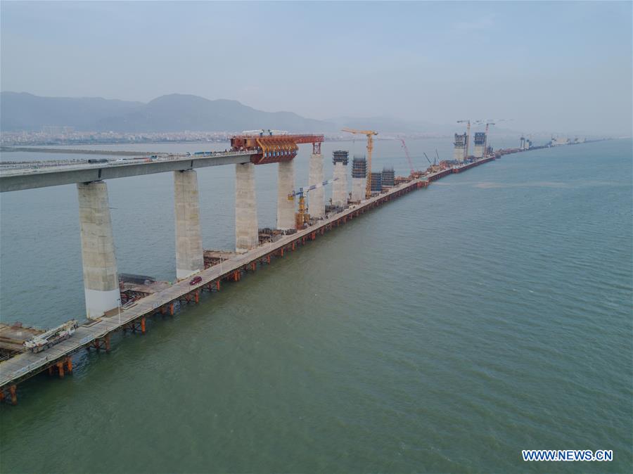 CHINA-FUJIAN-CROSS-SEA BRIDGE-CONSTRUCTION (CN)