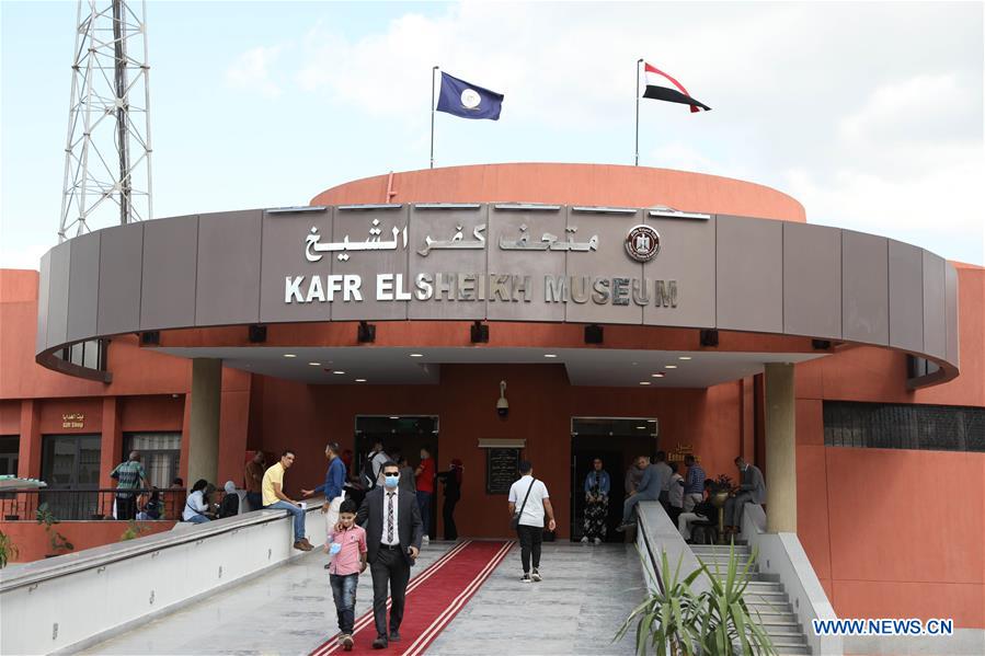 EGYPT-KAFR EL-SHEIKH-MUSEUM-OPEN