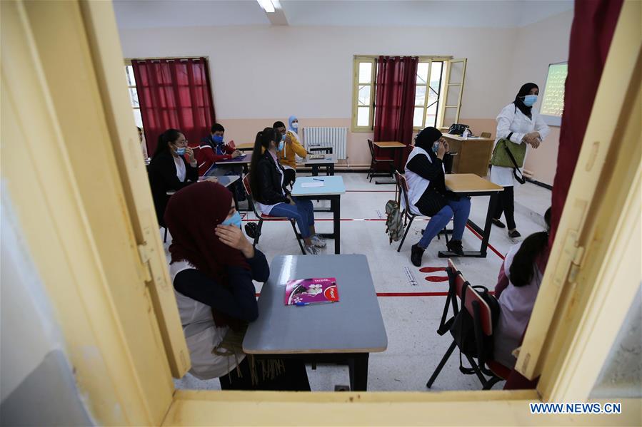 ALGERIA-ALGIERS-SCHOOL-REOPENING