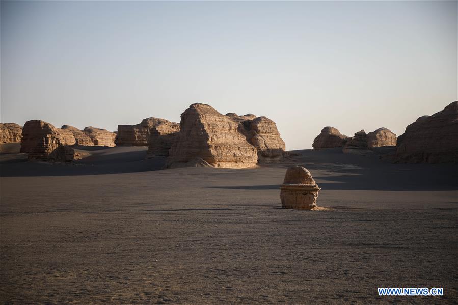 CHINA-GANSU-DUNHUANG-YARDANG GEOPARK (CN)