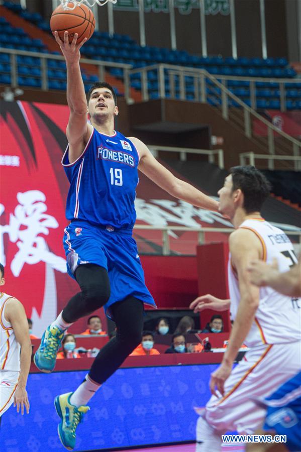 (SP)CHINA-ZHUJI-BASKETBALL-CBA LEAGUE-TIANJIN VS JILIN(CN)