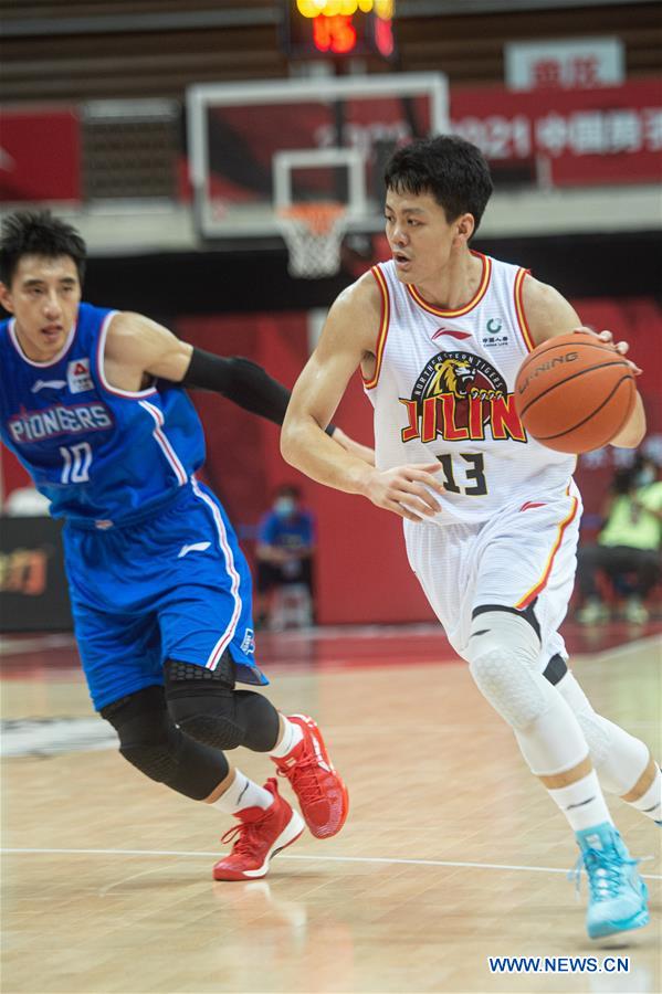 (SP)CHINA-ZHUJI-BASKETBALL-CBA LEAGUE-TIANJIN VS JILIN(CN)