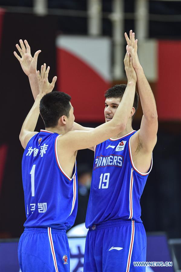 (SP)CHINA-ZHUJI-BASKETBALL-CBA LEAGUE-TIANJIN VS JILIN(CN)