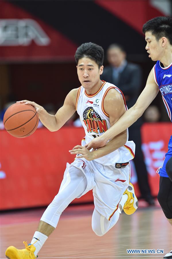 (SP)CHINA-ZHUJI-BASKETBALL-CBA LEAGUE-TIANJIN VS JILIN(CN)