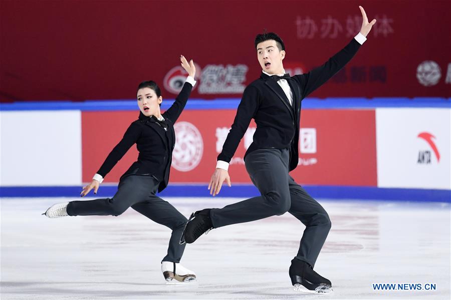 (SP)CHINA-CHONGQING-ISU FIGURE SKATING GRAND PRIX CUP OF CHINA-DAY 1 (CN)