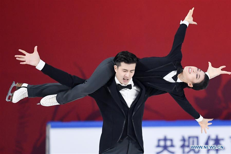 (SP)CHINA-CHONGQING-ISU FIGURE SKATING GRAND PRIX CUP OF CHINA-DAY 1 (CN)