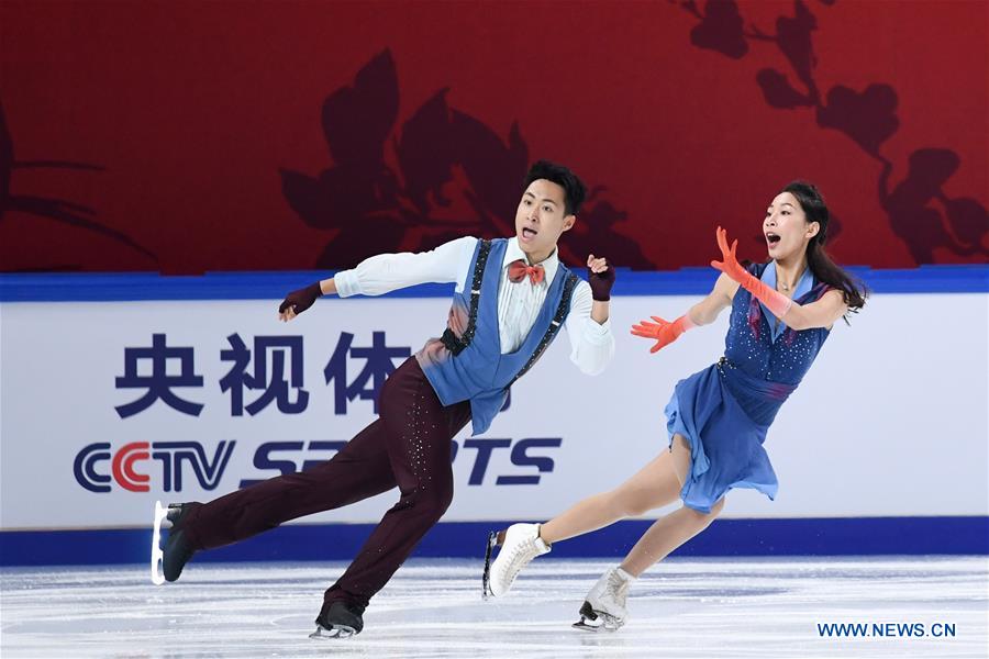 (SP)CHINA-CHONGQING-ISU FIGURE SKATING GRAND PRIX CUP OF CHINA-DAY 1 (CN)