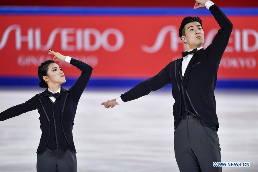 (SP)CHINA-CHONGQING-ISU FIGURE SKATING GRAND PRIX CUP OF CHINA-DAY 1 (CN)