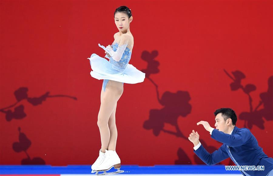 (SP)CHINA-CHONGQING-ISU FIGURE SKATING GRAND PRIX CUP OF CHINA-DAY 1 (CN)