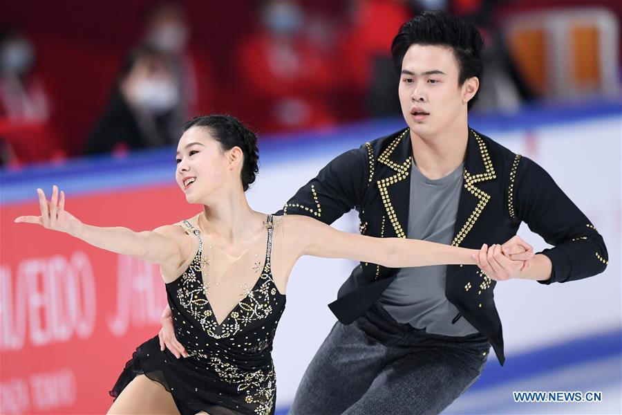 (SP)CHINA-CHONGQING-ISU FIGURE SKATING GRAND PRIX CUP OF CHINA-DAY 1 (CN)