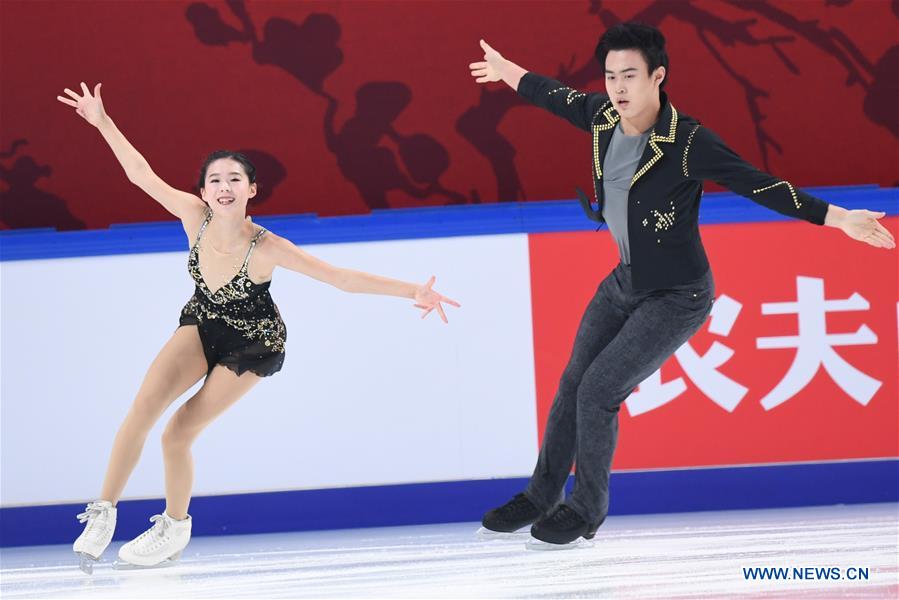 (SP)CHINA-CHONGQING-ISU FIGURE SKATING GRAND PRIX CUP OF CHINA-DAY 1 (CN)