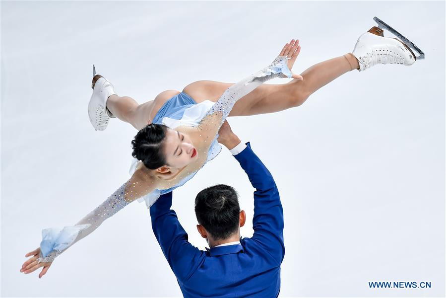 (SP)CHINA-CHONGQING-ISU FIGURE SKATING GRAND PRIX CUP OF CHINA-DAY 1 (CN)