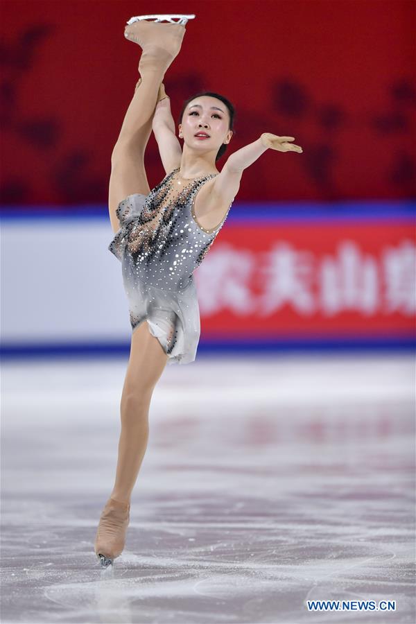 (SP)CHINA-CHONGQING-ISU FIGURE SKATING GRAND PRIX CUP OF CHINA-DAY 2 (CN)