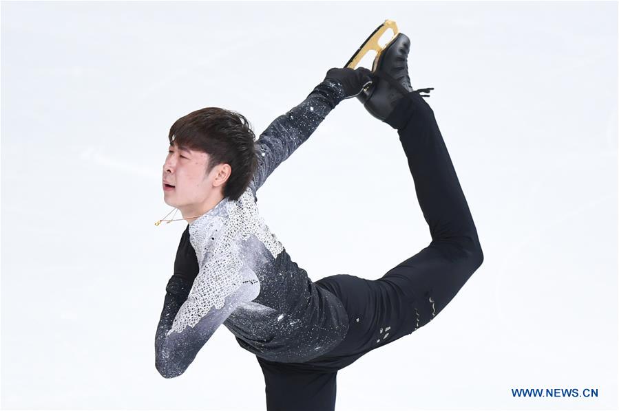 (SP)CHINA-CHONGQING-ISU FIGURE SKATING GRAND PRIX CUP OF CHINA-DAY 2(CN)