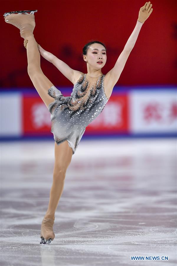 (SP)CHINA-CHONGQING-ISU FIGURE SKATING GRAND PRIX CUP OF CHINA-DAY 2 (CN)