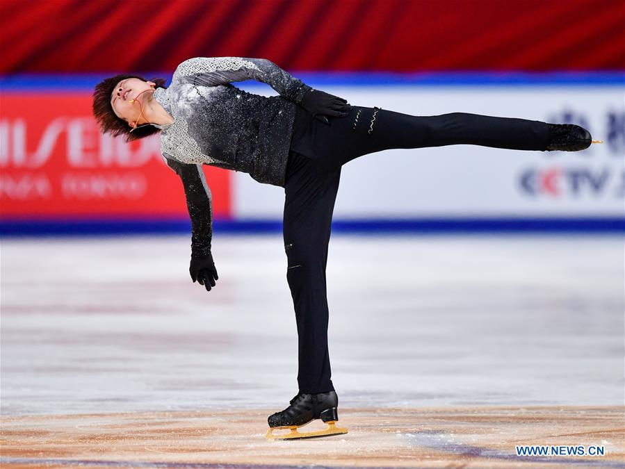 (SP)CHINA-CHONGQING-ISU FIGURE SKATING GRAND PRIX CUP OF CHINA-DAY 2(CN)