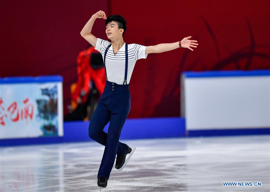 (SP)CHINA-CHONGQING-ISU FIGURE SKATING GRAND PRIX CUP OF CHINA-DAY 2 (CN)