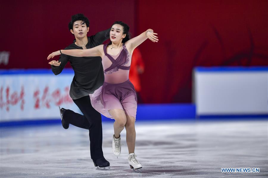 (SP)CHINA-CHONGQING-ISU FIGURE SKATING GRAND PRIX CUP OF CHINA-DAY 2(CN)