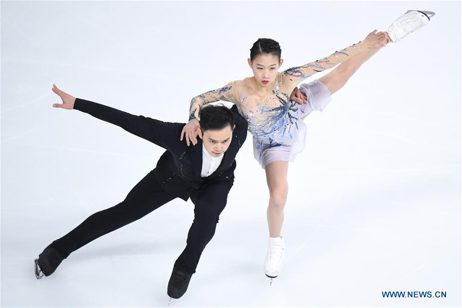 (SP)CHINA-CHONGQING-ISU FIGURE SKATING GRAND PRIX CUP OF CHINA-DAY 2 (CN)