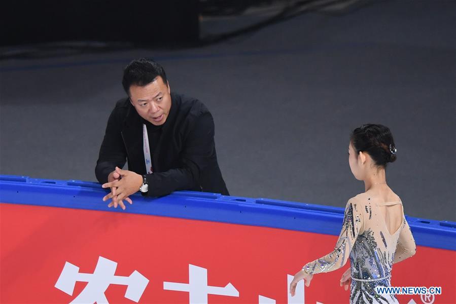 (SP)CHINA-CHONGQING-ISU FIGURE SKATING GRAND PRIX CUP OF CHINA-DAY 2 (CN)