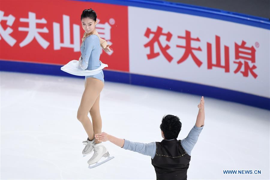 (SP)CHINA-CHONGQING-ISU FIGURE SKATING GRAND PRIX CUP OF CHINA-DAY 2 (CN)