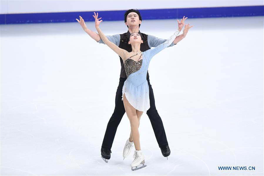 (SP)CHINA-CHONGQING-ISU FIGURE SKATING GRAND PRIX CUP OF CHINA-DAY 2 (CN)