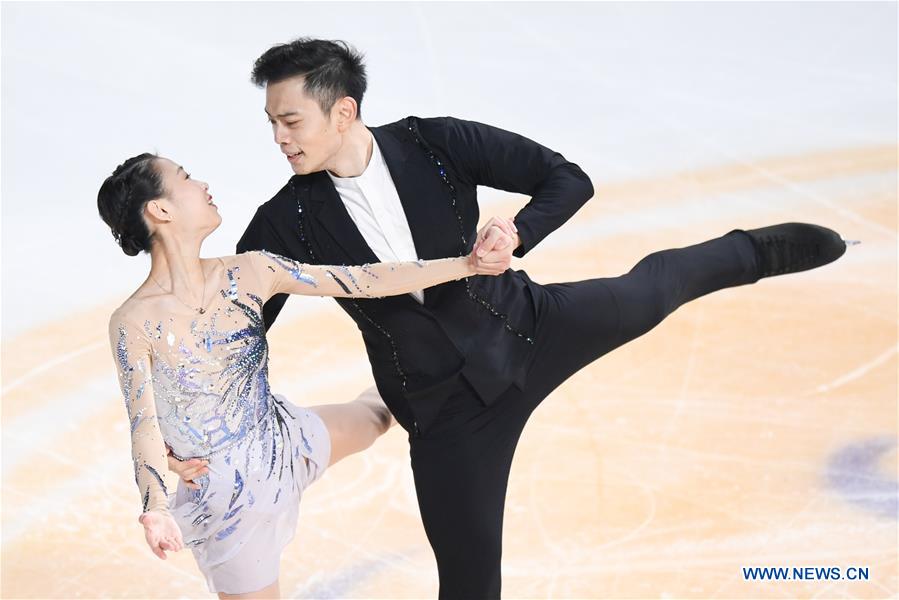 (SP)CHINA-CHONGQING-ISU FIGURE SKATING GRAND PRIX CUP OF CHINA-DAY 2 (CN)