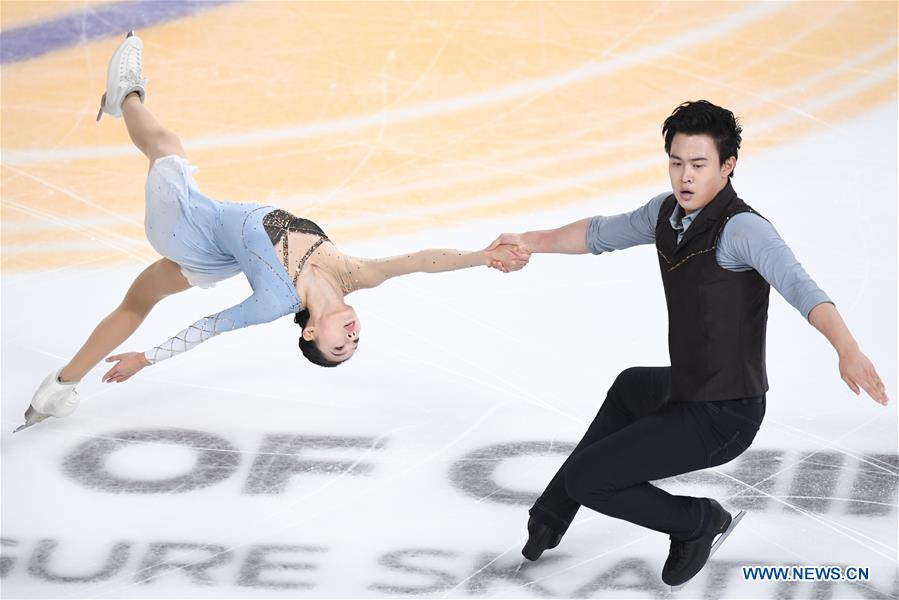 (SP)CHINA-CHONGQING-ISU FIGURE SKATING GRAND PRIX CUP OF CHINA-DAY 2 (CN)