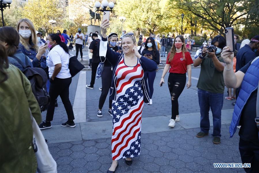 U.S.-NEW YORK-2020 U.S. ELECTION